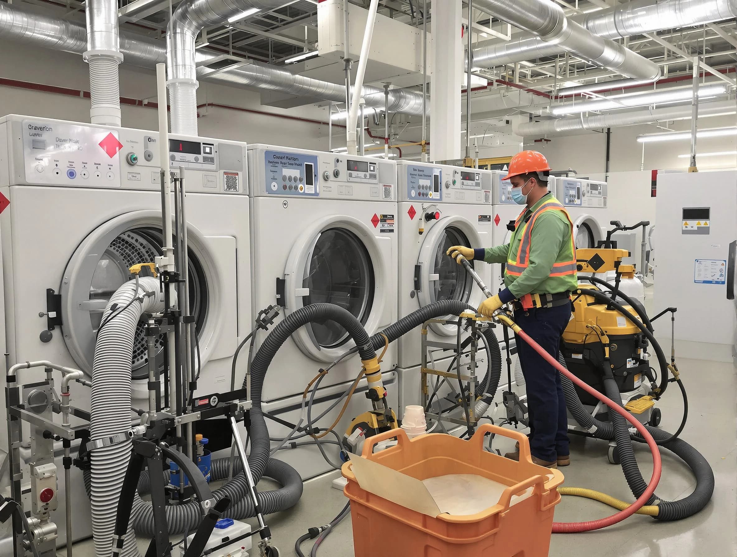 Commercial-grade dryer vent cleaning by Derby Dryer Vent Cleaning in Derby