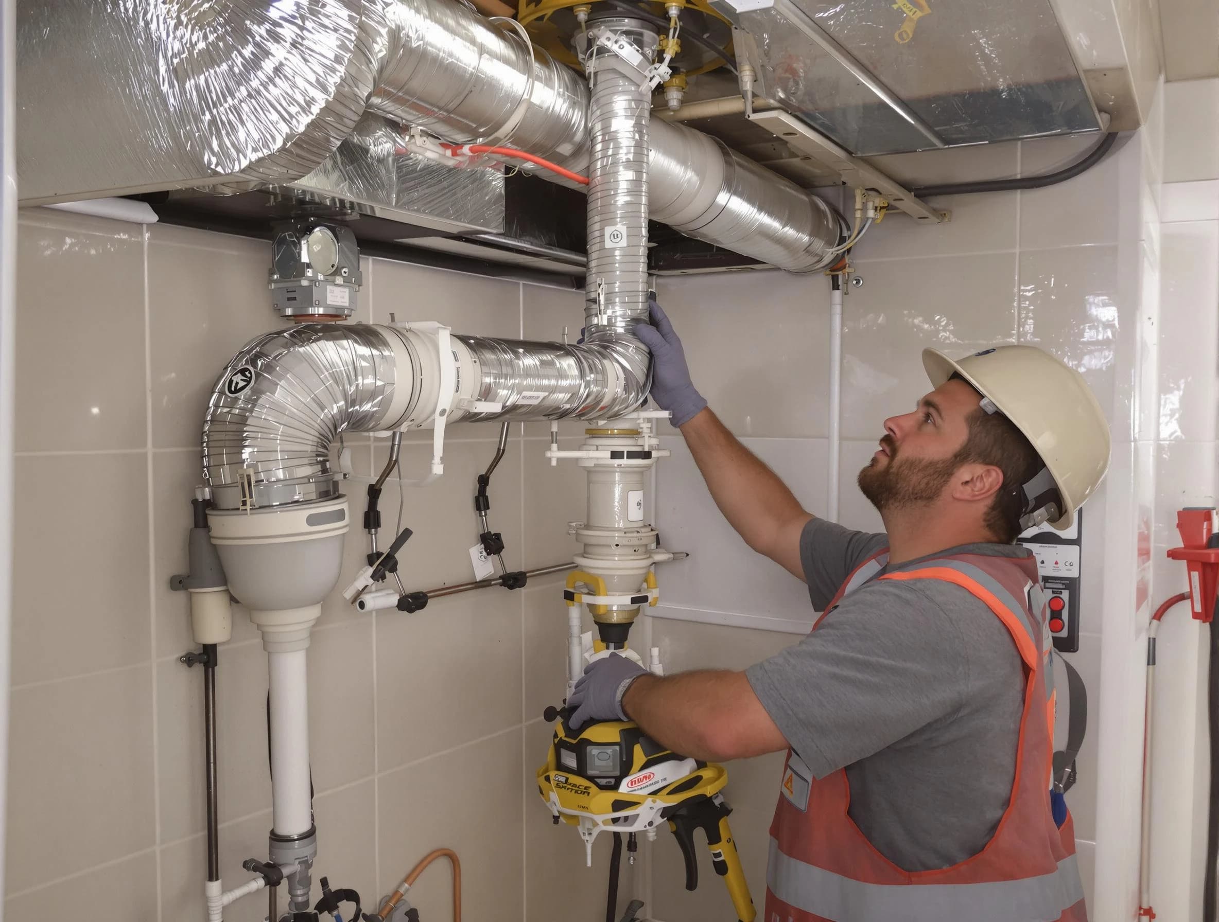 Derby Dryer Vent Cleaning expert performing professional dryer vent repair and installation in Derby