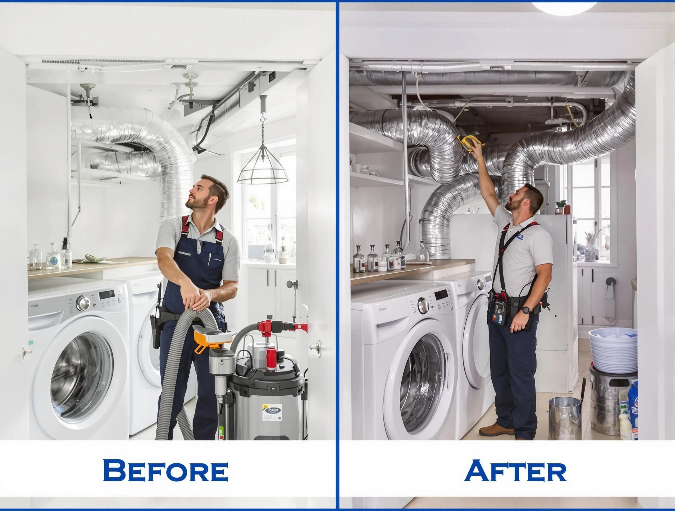 Expert gas dryer vent cleaning by Derby Dryer Vent Cleaning in Derby