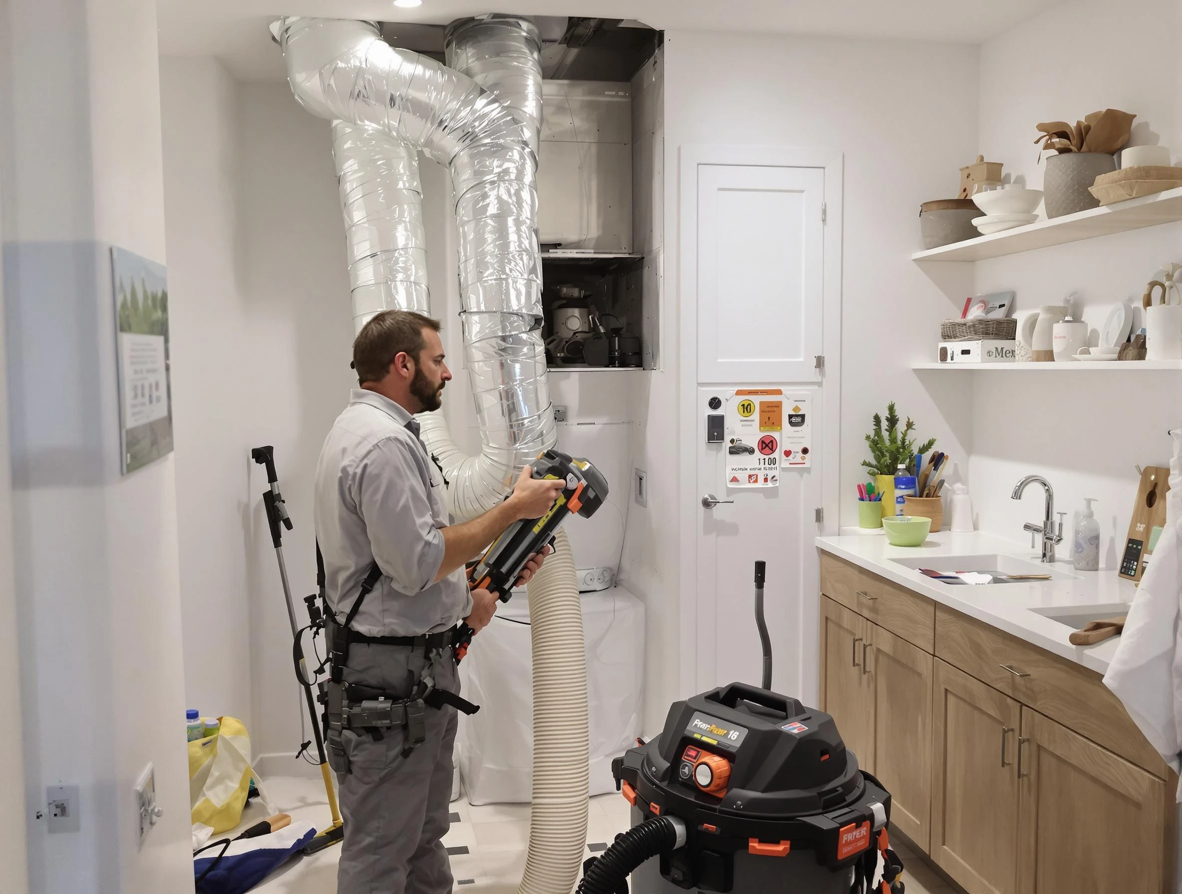 Clogged Dryer Vent Cleaning in Derby