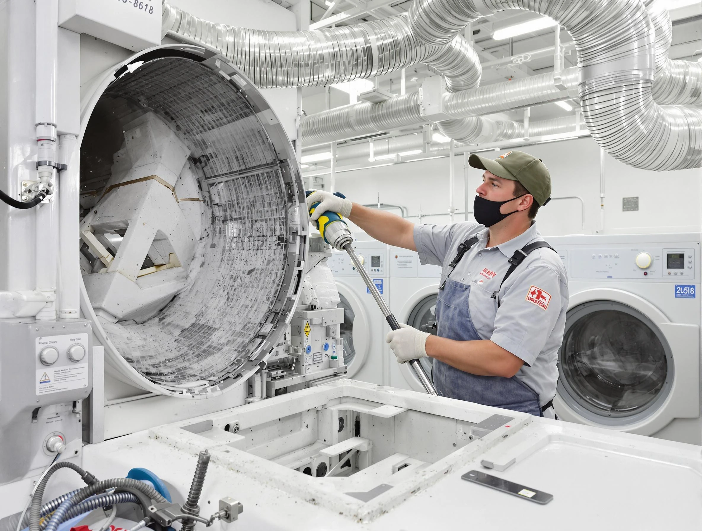 Commercial Dryer Vent Cleaning in Derby
