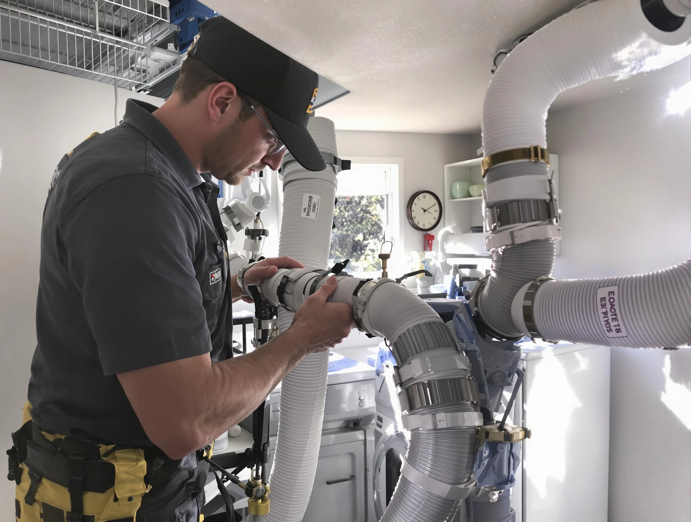 Dryer Vent Hose Installation in Derby